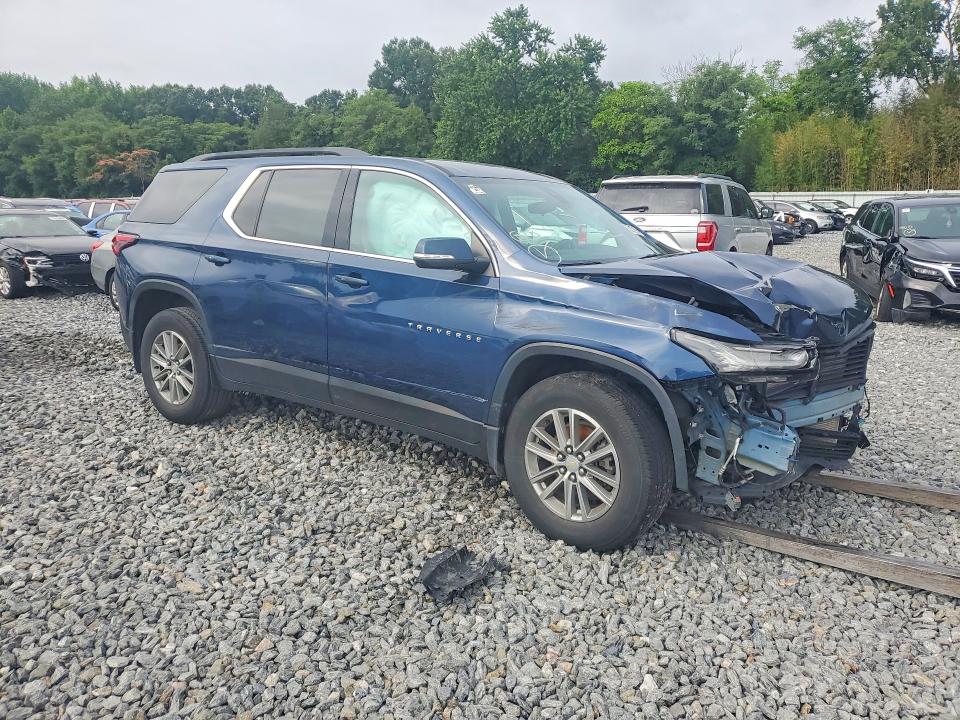 52179906 :رقم المزاد ، 1GNEVGKW7NJ148995 vin ، 2022 Chevrolet Traverse مزاد بيع