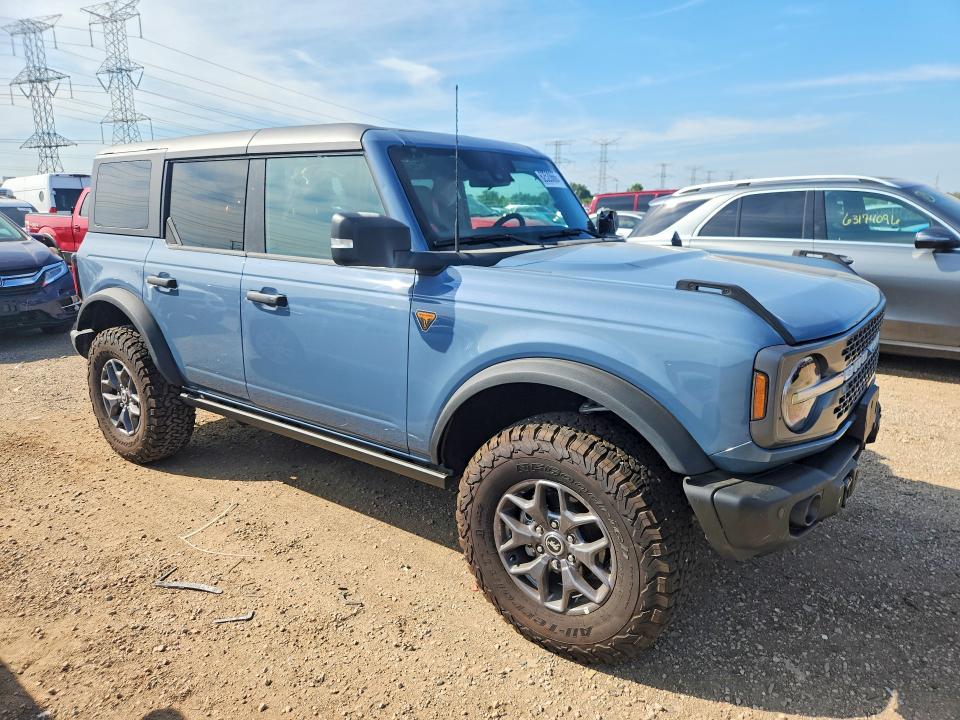 2025 Ford Bronco მანქანა იყიდება აუქციონზე, vin: 1FMEE9BH3SLB55119, აუქციონის ნომერი: 62520666