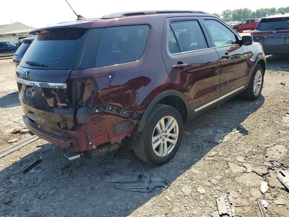 59694276 :رقم المزاد ، 1FM5K8D8XJGC04050 vin ، 2018 Ford Explorer مزاد بيع