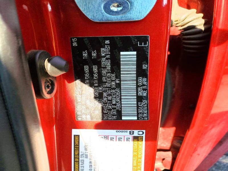 Aukcja sprzedaży 2016 Toyota 4runner, vin: JTEBU5JR9G5285491, numer aukcji: 63405606