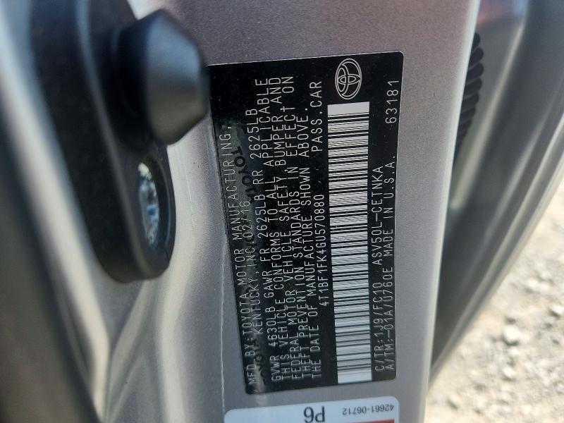 62400676 :رقم المزاد ، 4T1BF1FK4GU570880 vin ، 2016 Toyota Camry مزاد بيع