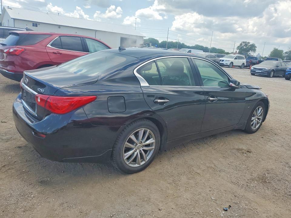 61070006 :رقم المزاد ، JN1BV7ARXFM422796 vin ، 2015 Infiniti Q50 مزاد بيع