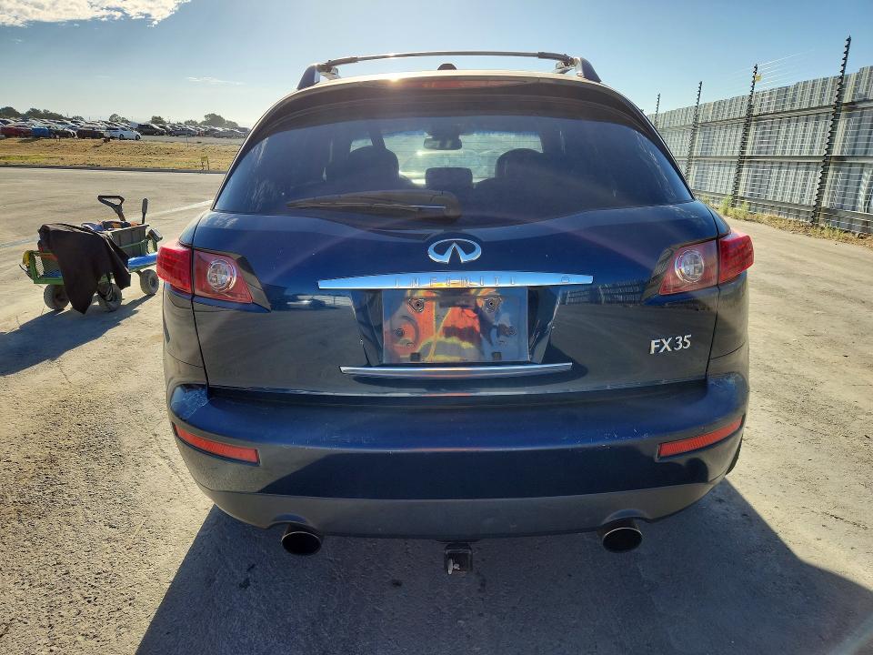 61627546 :رقم المزاد ، JNRAS08WX7X206161 vin ، 2007 Infiniti Fx35 مزاد بيع