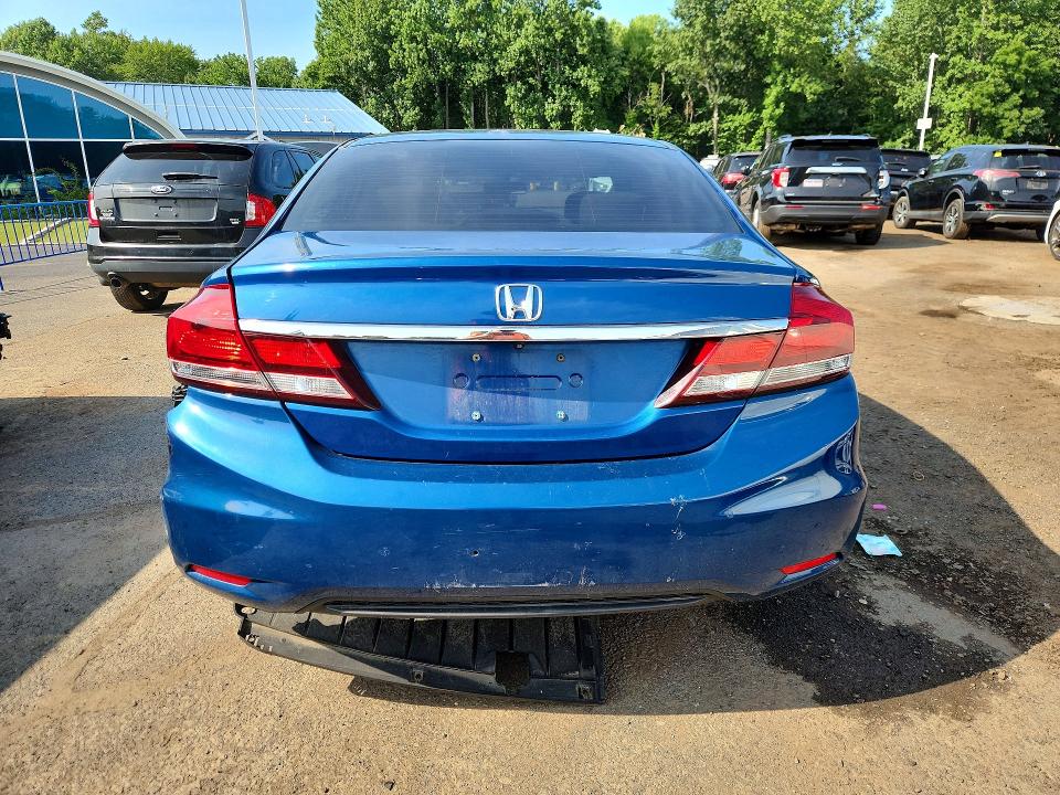 Продаж на аукціоні авто 2014 Honda Civic, vin: 19XFB2F86EE250922, номер лоту: 62648476
