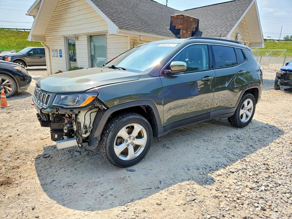 61071876 :رقم المزاد ، 3C4NJDBB3LT115563 vin ، 2020 Jeep Compass مزاد بيع
