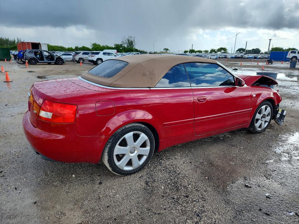 2004 Audi A4 მანქანა იყიდება აუქციონზე, vin: WAUAC48H94K015052, აუქციონის ნომერი: 62277166