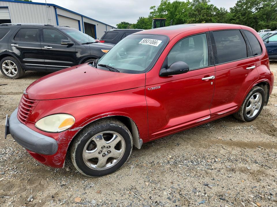 58931066 :رقم المزاد ، 3C8FY4BB11T590589 vin ، 2001 Chrysler Pt Cruiser مزاد بيع