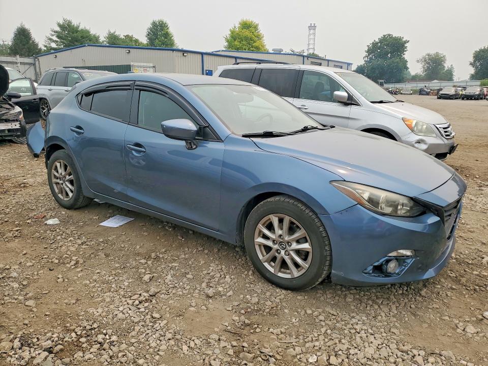 60574736 :رقم المزاد ، JM1BM1M70F1234443 vin ، 2015 Mazda 3 مزاد بيع