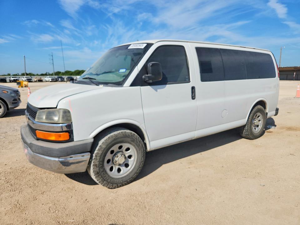 2010 Chevrolet Express G1500 მანქანა იყიდება აუქციონზე, vin: 1GBUGCD43A1131774, აუქციონის ნომერი: 85980565