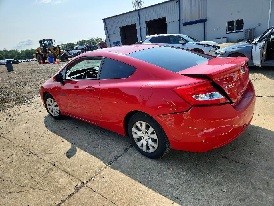 Aukcja sprzedaży 2012 Honda Civic, vin: 2HGFG3B57CH534016, numer aukcji: 62217316