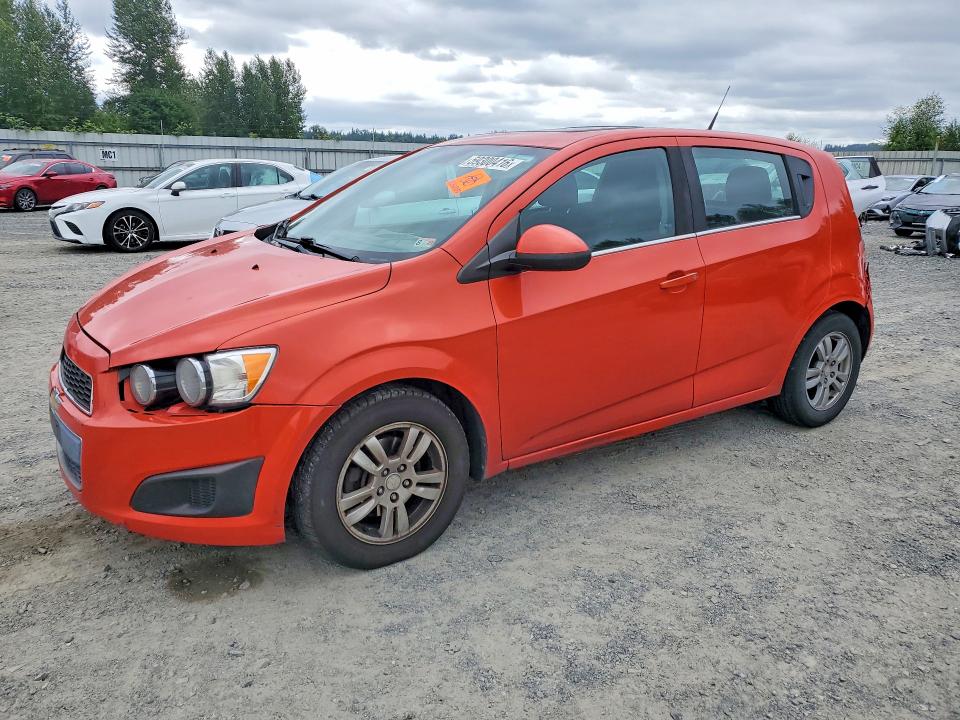 2013 Chevrolet Sonic მანქანა იყიდება აუქციონზე, vin: 1G1JC6SB9D4108038, აუქციონის ნომერი: 59300416