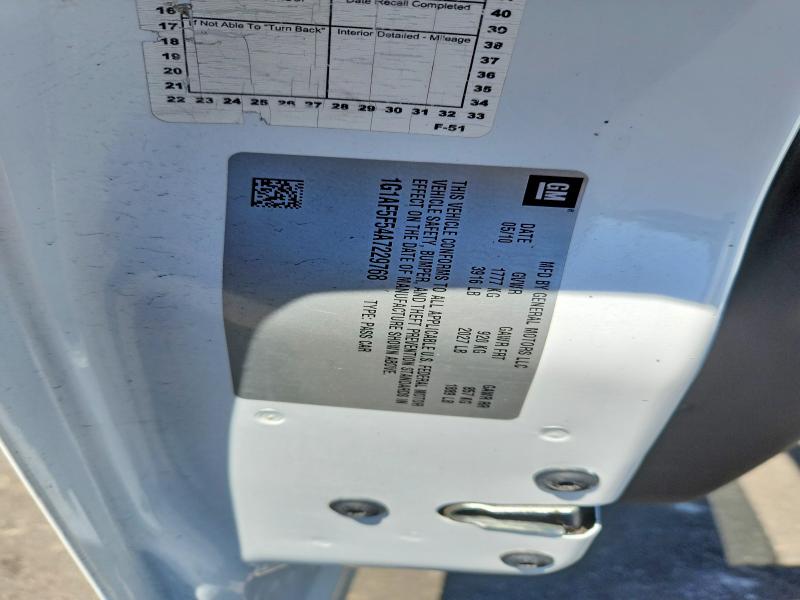 Продаж на аукціоні авто 2010 Chevrolet Cobalt, vin: 1G1AF5F54A7229768, номер лоту: 60694676