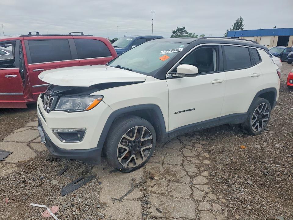 Auction sale of the 2018 Jeep Compass, vin: 3C4NJDCB3JT206912, lot number: 59880936