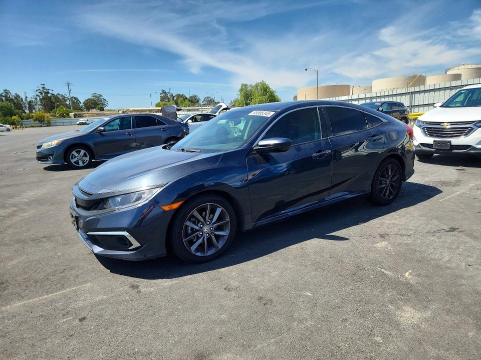 Auction sale of the 2021 Honda Civic, vin: 19XFC1F31ME202416, lot number: 85995345