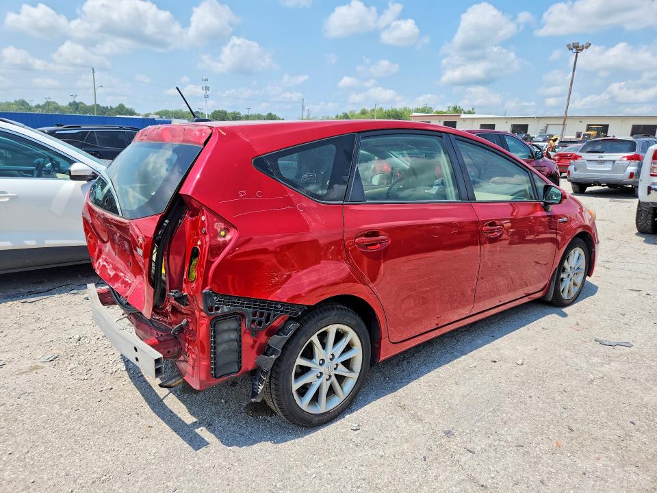 62750056 :رقم المزاد ، JTDZN3EU9D3196319 vin ، 2013 Toyota Prius V مزاد بيع