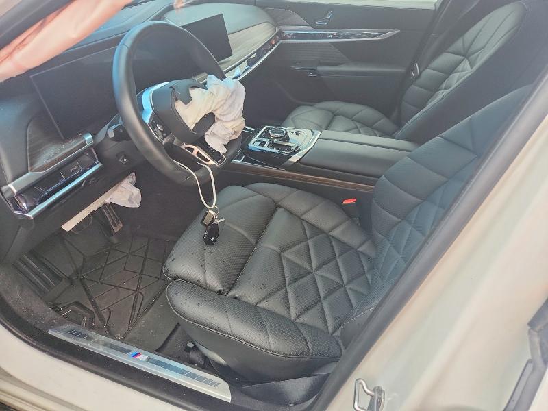 2025 Bmw 740 მანქანა იყიდება აუქციონზე, vin: WBA33EH05SCU74076, აუქციონის ნომერი: 57943076