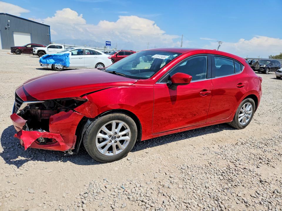 2016 Mazda 3 მანქანა იყიდება აუქციონზე, vin: JM1BM1M71G1324508, აუქციონის ნომერი: 61972406