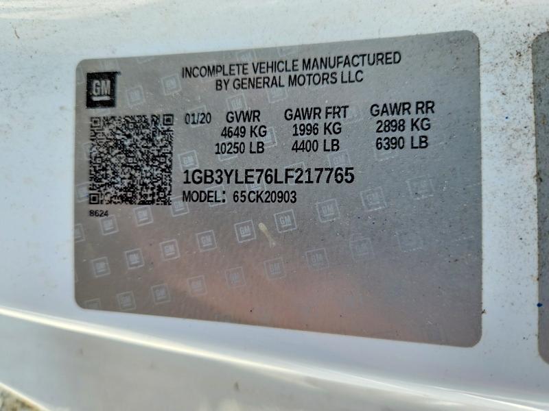 Aukcja sprzedaży 2020 Chevrolet Silverado, vin: 1GB3YLE76LF217765, numer aukcji: 58102416