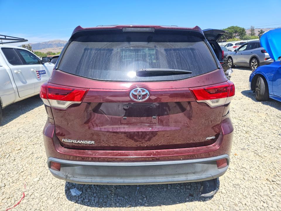 Продажа на аукционе авто 2019 Toyota Highlander, vin: 5TDBZRFH7KS730858, номер лота: 59824286