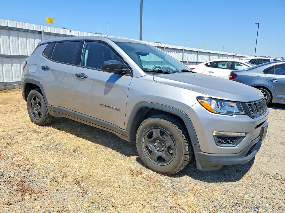 Продаж на аукціоні авто 2019 Jeep Compass, vin: 3C4NJCABXKT615780, номер лоту: 59849856