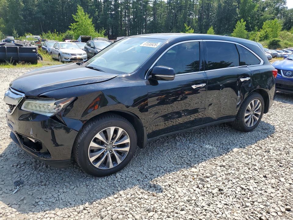 Продажа на аукционе авто 2014 Acura Mdx, vin: 5FRYD4H63EB048025, номер лота: 61536926