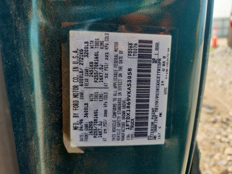 Продажа на аукционе авто 1997 Ford F150, vin: 1FTDX1869VKA53058, номер лота: 61379986
