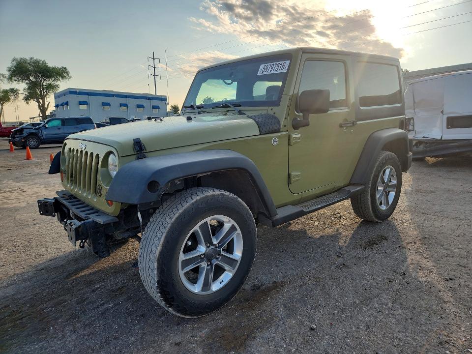 2013 Jeep Wrangler მანქანა იყიდება აუქციონზე, vin: 1C4AJWAG5DL637535, აუქციონის ნომერი: 59797516