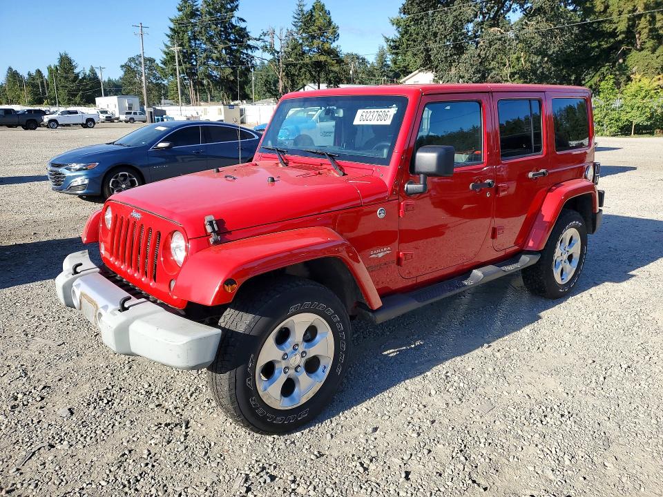 Продаж на аукціоні авто 2014 Jeep Wrangler Unlimited, vin: 1C4HJWEG9EL292701, номер лоту: 63237606