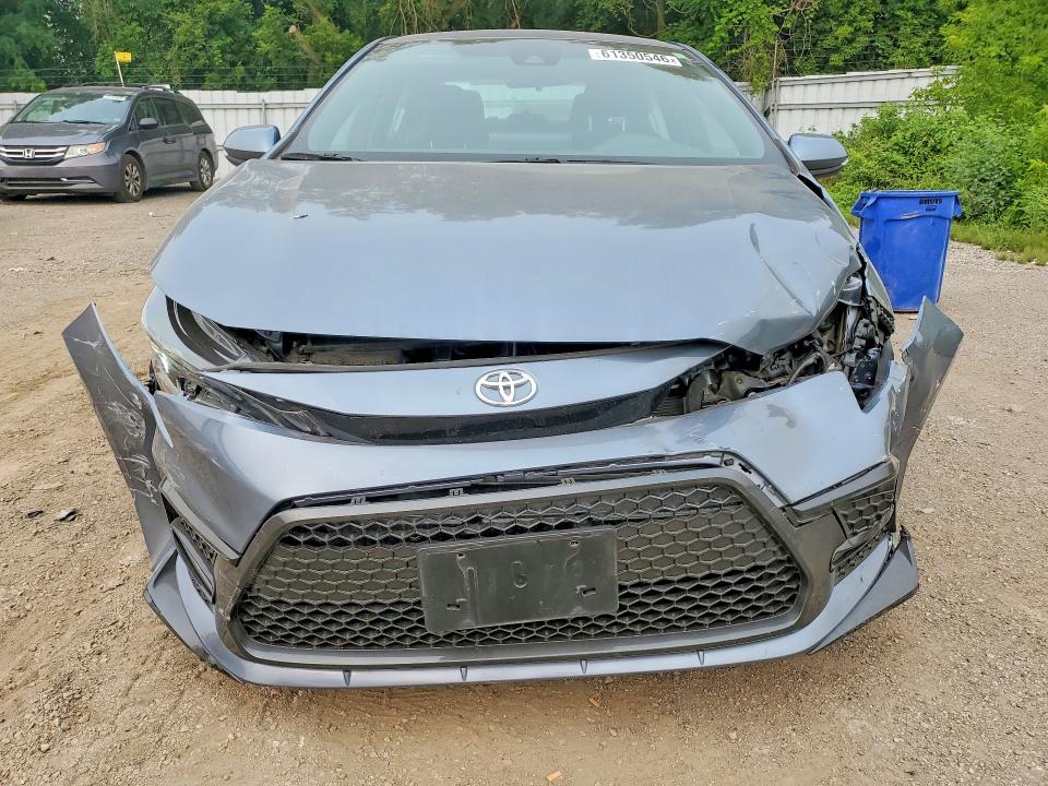 2022 Toyota Corolla მანქანა იყიდება აუქციონზე, vin: 5YFB4MBEXNP119393, აუქციონის ნომერი: 61350546