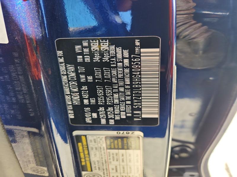 2017 Hyundai Santa Fe Sport მანქანა იყიდება აუქციონზე, vin: 5XYZT3LB9HG409567, აუქციონის ნომერი: 62079766