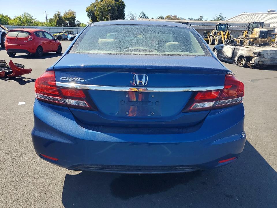 2013 Honda Civic მანქანა იყიდება აუქციონზე, vin: 19XFB2F80DE267889, აუქციონის ნომერი: 62291416