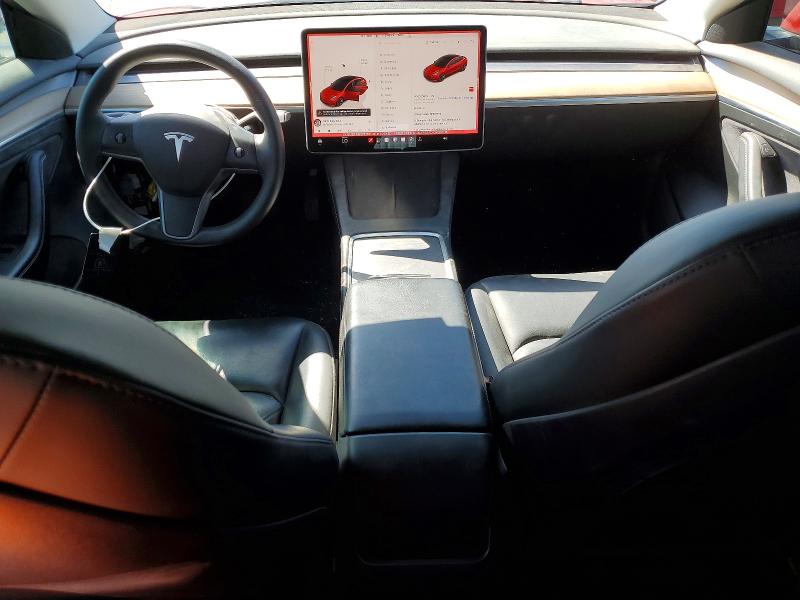 2022 Tesla Model 3 მანქანა იყიდება აუქციონზე, vin: 5YJ3E1EB1NF273763, აუქციონის ნომერი: 59842396
