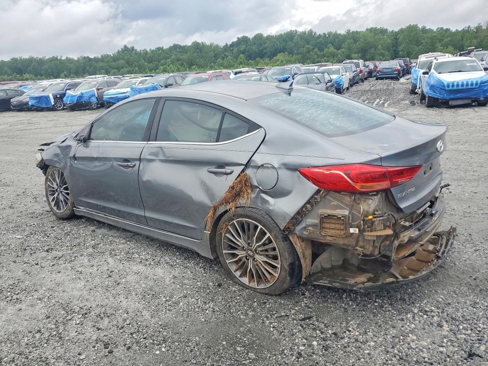 Продаж на аукціоні авто 2018 Hyundai Elantra, vin: KMHD04LB0JU522767, номер лоту: 60555306