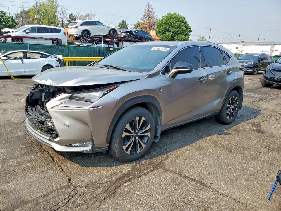 2017 Lexus Nx 200t მანქანა იყიდება აუქციონზე, vin: JTJBARBZ4H2124789, აუქციონის ნომერი: 54160776