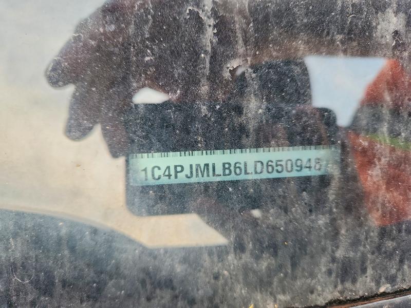 62253726 :رقم المزاد ، 1C4PJMLB6LD650948 vin ، 2020 Jeep Cherokee مزاد بيع