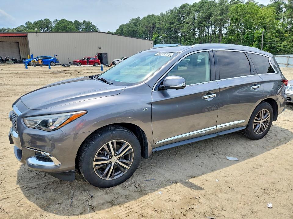 59701116 :رقم المزاد ، 5N1DL0MM8HC517185 vin ، 2017 Infiniti Qx60 مزاد بيع