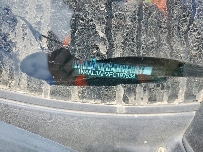2015 Nissan Altima მანქანა იყიდება აუქციონზე, vin: 1N4AL3AP2FC197534, აუქციონის ნომერი: 62443416