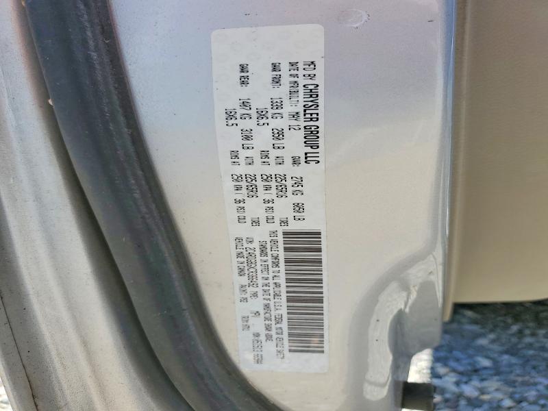 2012 Dodge Grand Caravan მანქანა იყიდება აუქციონზე, vin: 2C4RDGBGXCR366492, აუქციონის ნომერი: 63371066