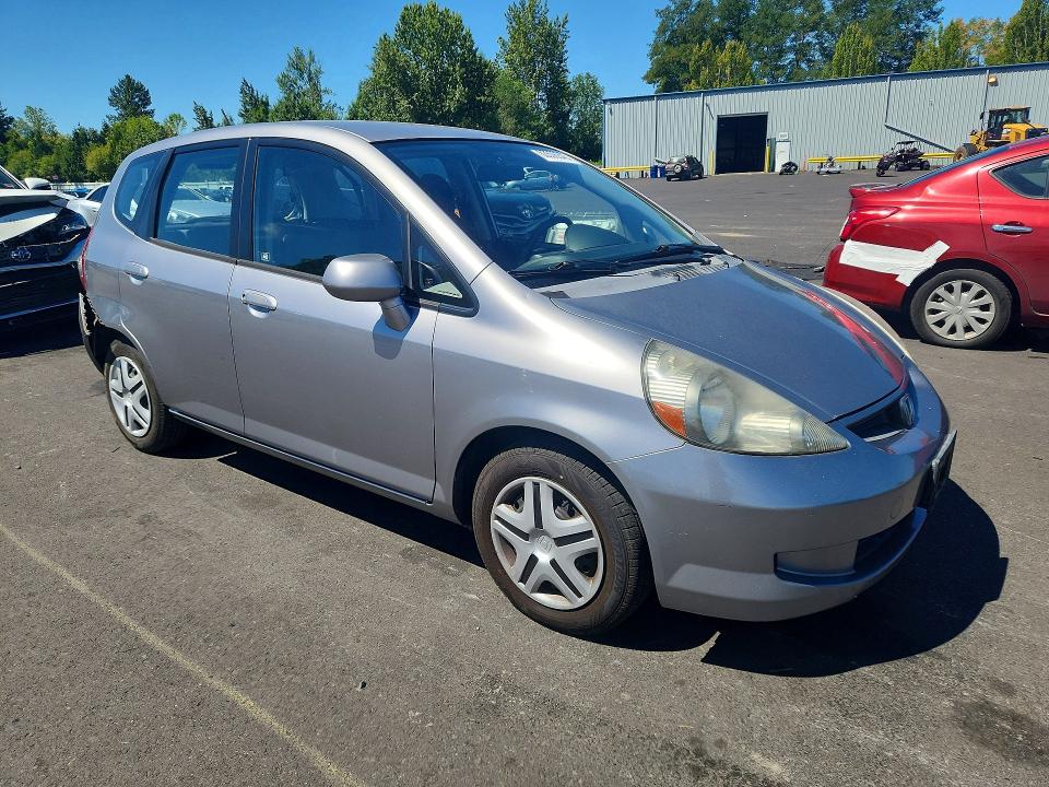63506846 :رقم المزاد ، JHMGD38497S058018 vin ، 2007 Honda Fit مزاد بيع