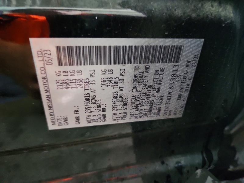Aukcja sprzedaży 2023 Nissan Rogue, vin: 5N1BT3BB1PC833813, numer aukcji: 63056916