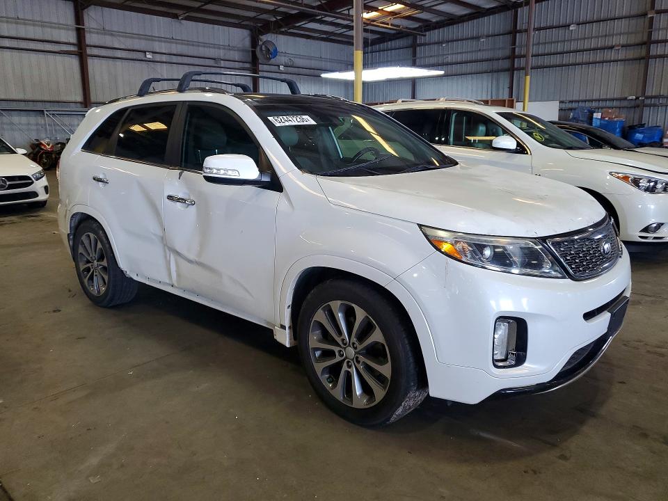 2014 Kia Sorento მანქანა იყიდება აუქციონზე, vin: 5XYKW4A72EG529302, აუქციონის ნომერი: 62447236
