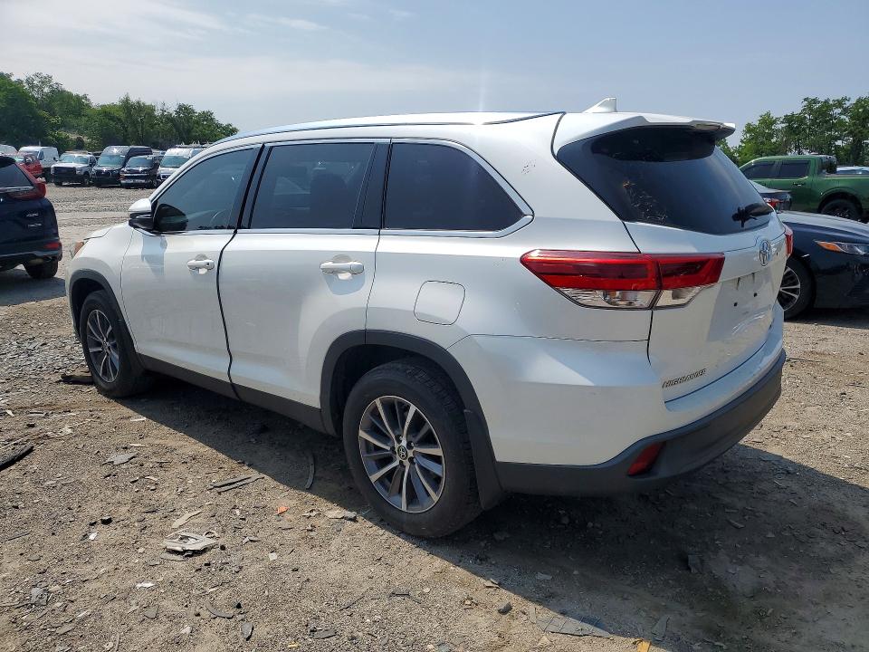 2019 Toyota Highlander მანქანა იყიდება აუქციონზე, vin: 5TDJZRFH2KS570092, აუქციონის ნომერი: 61350006