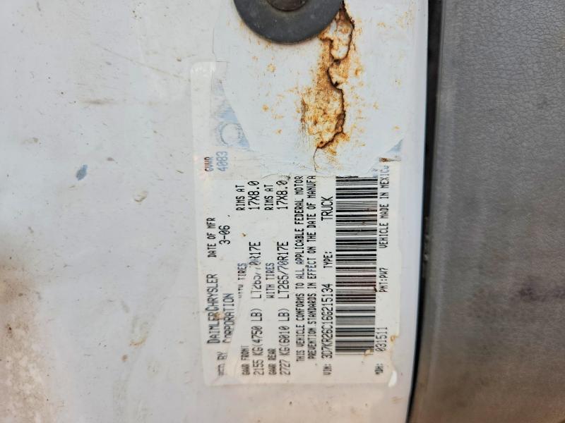 Aukcja sprzedaży 2006 Dodge Ram 2500, vin: 3D7KR26C16G215134, numer aukcji: 61681816
