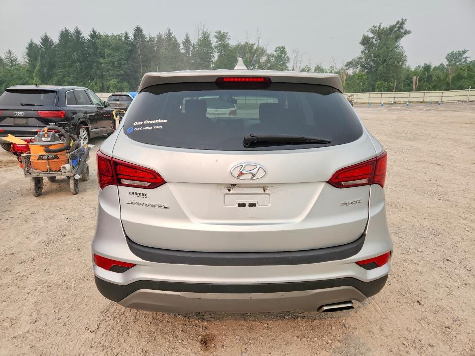 60709196 :رقم المزاد ، 5XYZT3LB1HG498907 vin ، 2017 Hyundai Santa Fe Sport مزاد بيع
