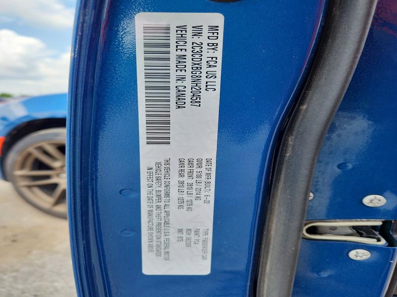 58984626 :رقم المزاد ، 2C3CDXBG8NH204587 vin ، 2022 Dodge Charger مزاد بيع