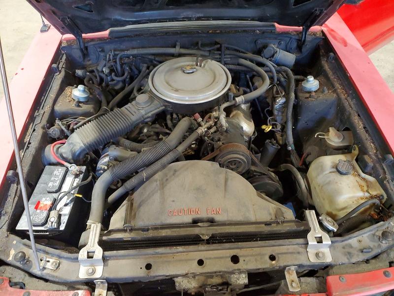 60808666 :رقم المزاد ، 1FABP2735EF117972 vin ، 1984 Ford Mustang مزاد بيع