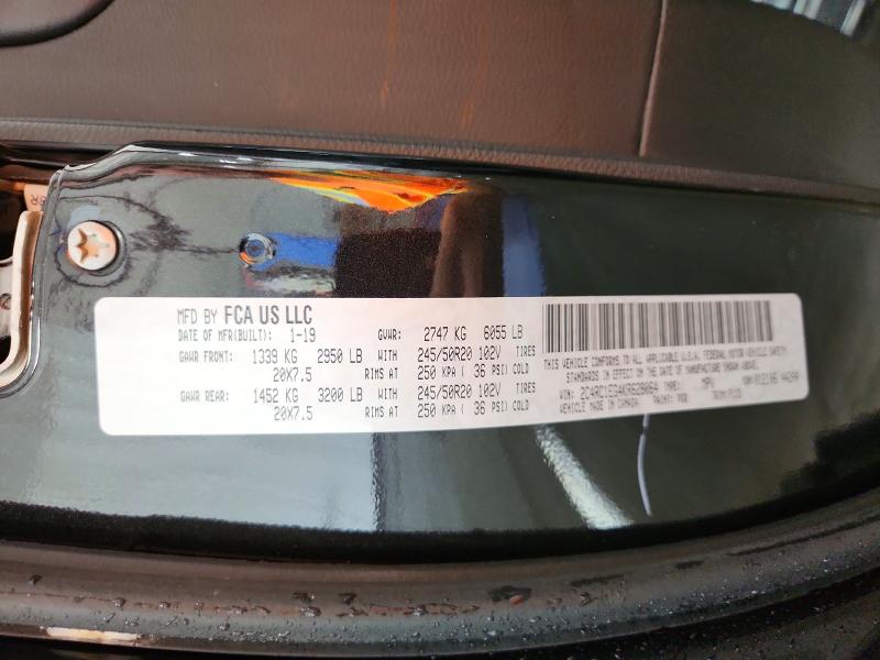 Aukcja sprzedaży 2019 Chrysler Pacifica, vin: 2C4RC1EG4KR628064, numer aukcji: 60997936
