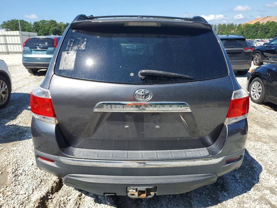 61555736 :رقم المزاد ، 5TDZK3EH3CS077531 vin ، 2012 Toyota Highlander مزاد بيع