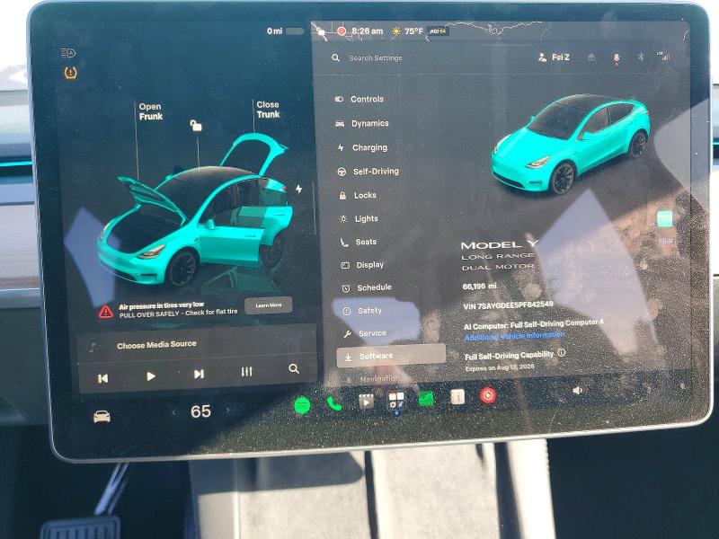 Aukcja sprzedaży 2023 Tesla Model Y, vin: 7SAYGDEE5PF842549, numer aukcji: 62697806
