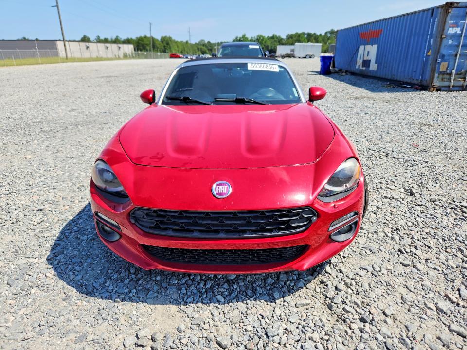 Aukcja sprzedaży 2017 Fiat 124 Spider, vin: JC1NFAEK5H0105887, numer aukcji: 59380856